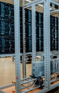 Hinterbaukonstruktion einer LED auf LUNA Panels